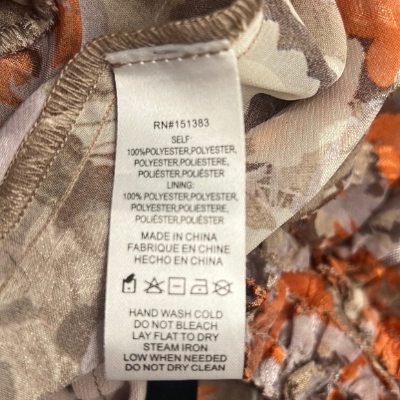 Anthropologie Current Air Ruffled Floral Mini Dress - Picture 16 of 16